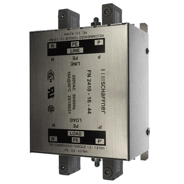 FN2410-16-44 Schaffner EMC Inc.  Moduli di filtro di linea di alimentazione